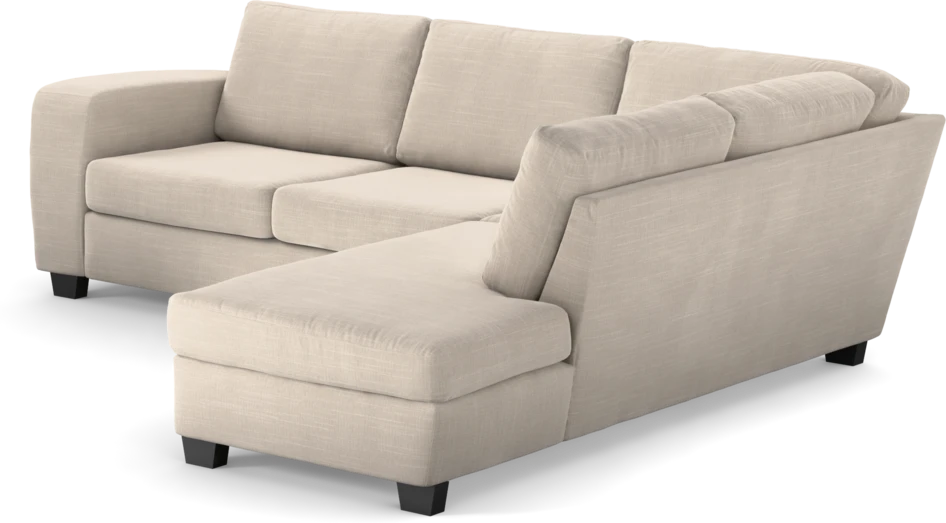 Friday - 2,5-sits soffa med divan höger - Beige