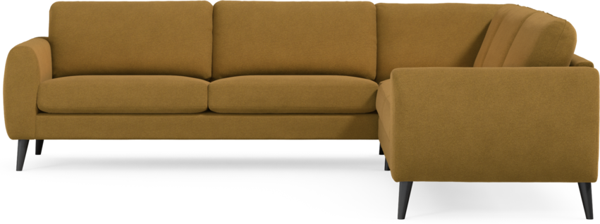 Bridge - Hörnsoffa, 3+3-sits - Gul