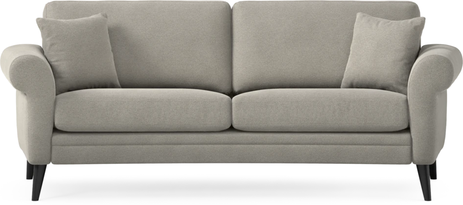 Eden - 2,5-sits soffa svängd - Grå