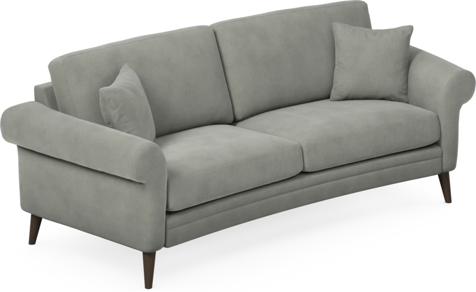 Eden - 2,5-sits soffa svängd - Grå