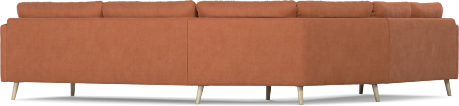 Madison Lux - Hörnsoffa 2+3-sits, hörn 2 - Orange