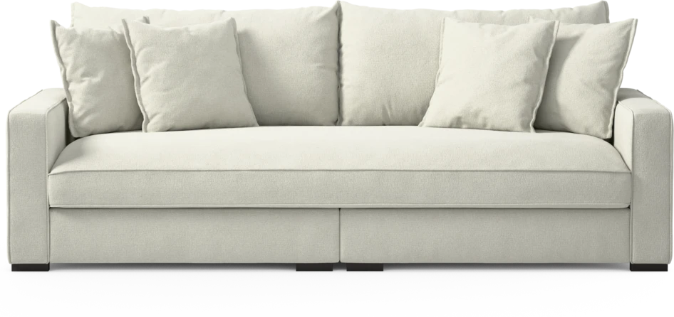 Rossi - 3-sits soffa, hel dyna - Vit