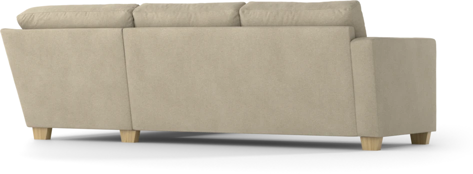 Friday - 2,5-sits soffa med divan höger - Beige