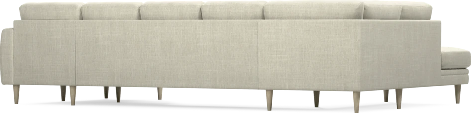 Eden - 3-sits soffa med divan vänster och schäslong höger - Beige