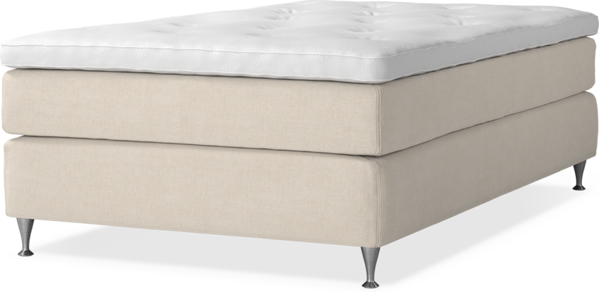 Delux Sense - Kontinentalsäng, enkelsäng 120 cm med bäddmadrass