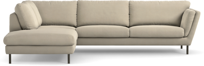 Madison - 3-sits soffa med divan vänster - Beige