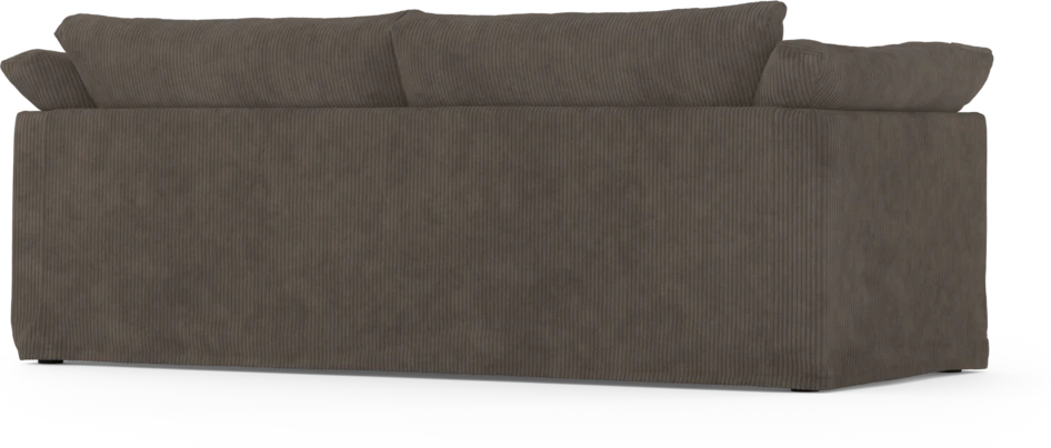 Cherrie - 2,5-sits soffa med kappa - Brun