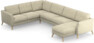 Bridge - Hörnsoffa, 2+3-sits med schäslong höger - Beige