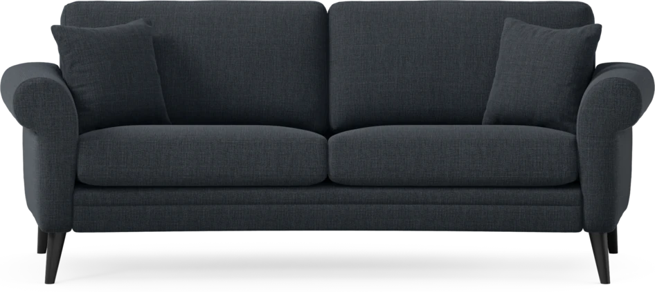 Eden - 2,5-sits soffa svängd - Blå