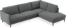 Madison Lux - 3-sits soffa med divan höger - Grå