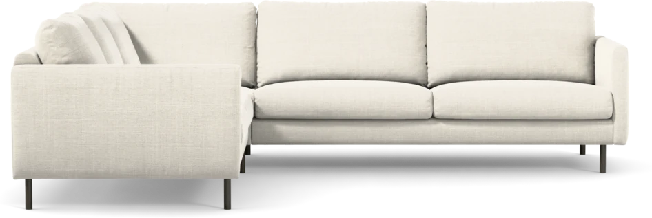 Madison Lux - Hörnsoffa 2+3-sits, hörn 1 - Vit