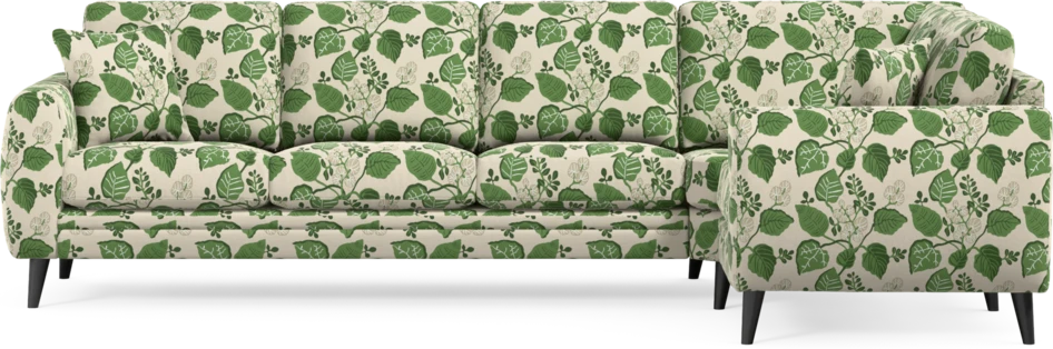 Eden - Hörnsoffa, 3+1-sits - Flerfärgad