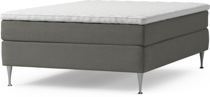 Delux Sense, Kontinentalsäng, enkelsäng 140 cm med bäddmadrass och sängben