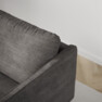 Madison Lux - 2-sits soffa med schäslong vänster - Grå