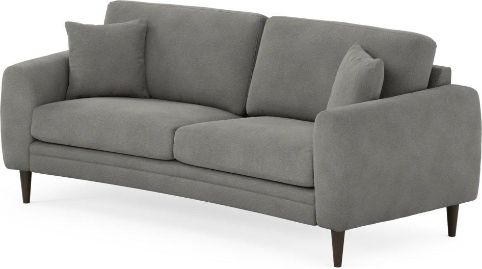 Eden - 2,5-sits soffa svängd - Grå