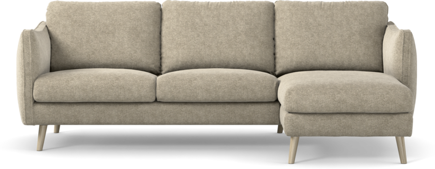 Madison - 2-sits soffa med schäslong höger - Beige