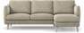 Madison - 2-sits soffa med schäslong höger - Beige