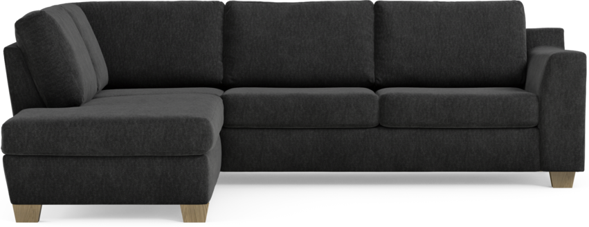 Friday - 2,5-sits soffa med divan vänster - Blå