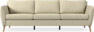 County - 3-sits soffa - Beige
