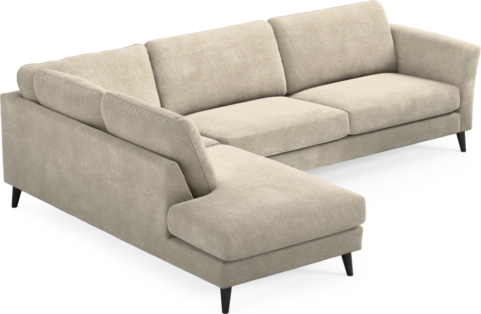 Bridge - 3-sits soffa med divan vänster - Beige