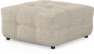 Bella - Fotpall - Beige