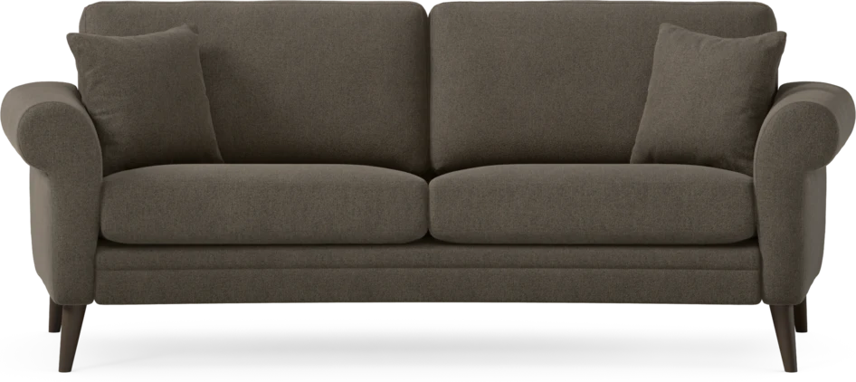 Eden - 2,5-sits soffa svängd - Brun