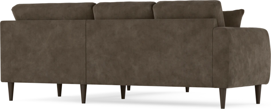 Eden - Hörnsoffa, 2+2-sits - Brun