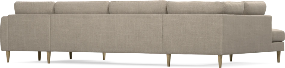 Bridge - 3-sits soffa med divan vänster och schäslong höger - Beige