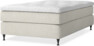 Delux Sense - Kontinentalsäng, enkelsäng 120 cm med bäddmadrass - Beige