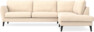 Bridge - 3-sits soffa med divan höger - Beige