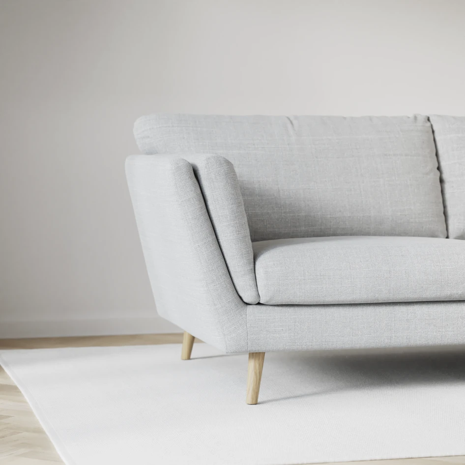 Madison - 2-sits soffa med divan vänster och schäslong höger - Grå