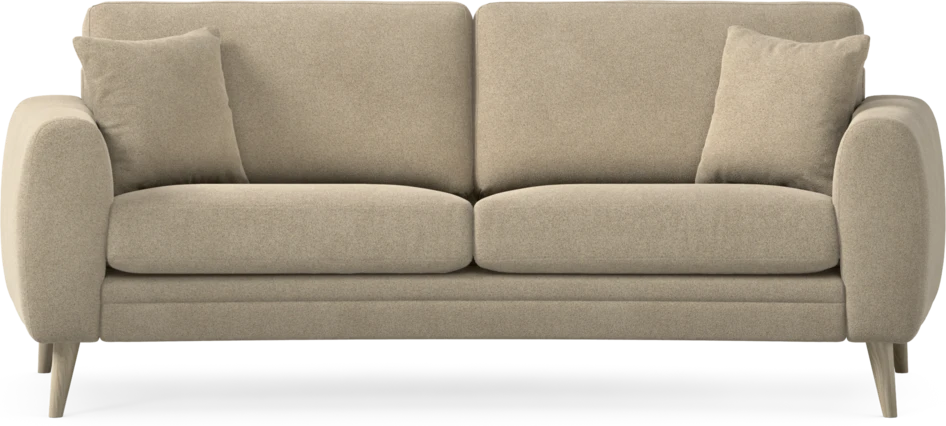 Eden - 2,5-sits soffa svängd - Beige