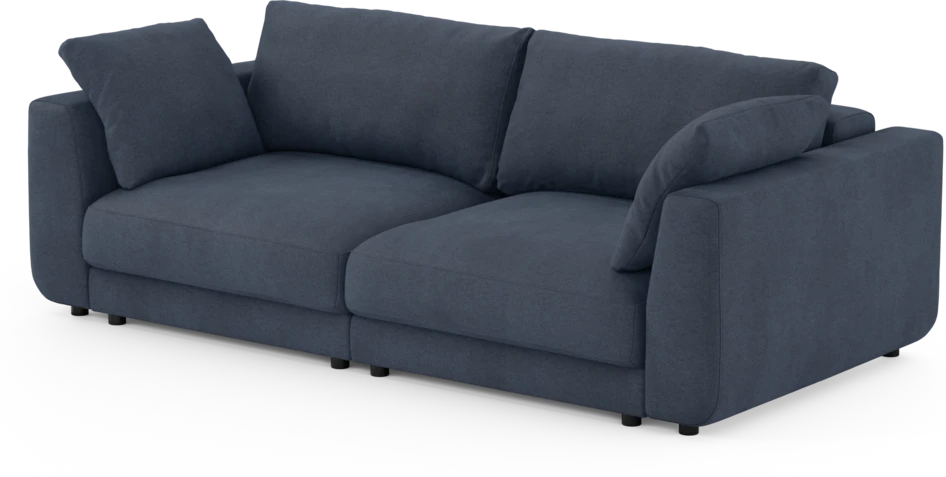 Amie - Bäddsoffa 3-sits - Blå