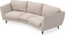 Madison - 3-sits soffa svängd, 70 cm - Beige