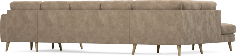 Eden - 3-sits soffa med divan vänster och schäslong höger - Beige