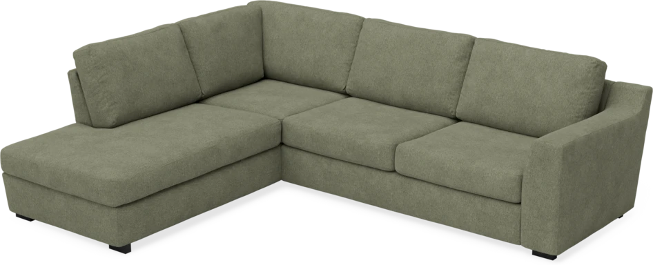 Friday - 2,5-sits soffa med divan vänster - Vit