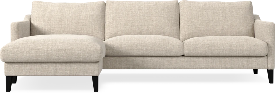 Winston - 3-sits soffa med schäslong, vändbar - Beige