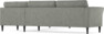 Bridge - Hörnsoffa, 3+3-sits - Grå