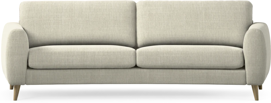 Bridge - 3-sits soffa svängd - Beige