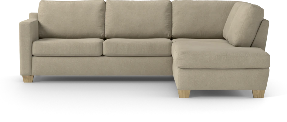 Friday - 2,5-sits soffa med divan höger - Beige