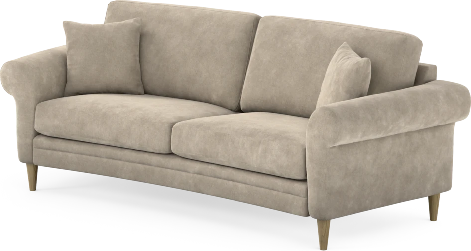Eden - 2,5-sits soffa svängd - Beige
