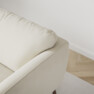 Madison Lux - 3-sits soffa med divan höger - Vit