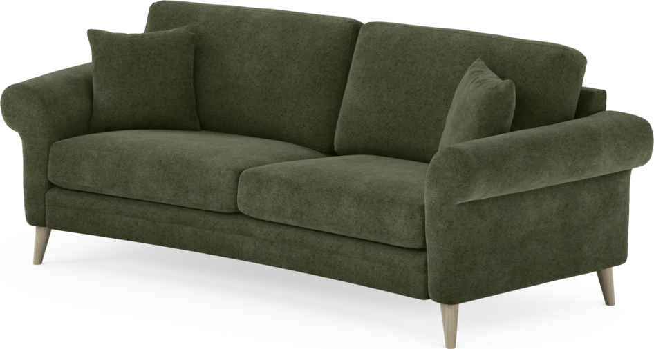 Eden - 2,5-sits soffa svängd - Grön