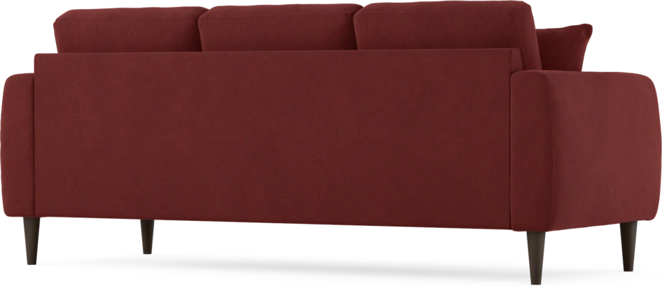 Eden - 3-sits soffa - Röd