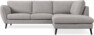 Madison - 2-sits soffa med divan höger - Beige