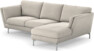 Madison - 2-sits soffa med schäslong höger - Beige