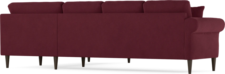 Eden - Hörnsoffa, 3+2-sits - Röd