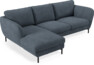 Madison Lux - 2-sits soffa med schäslong vänster - Vit