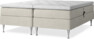 Delux Sense - Ställbar säng, dubbelsäng med bäddmadrass - Beige