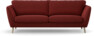 Madison Lux - 3-sits soffa - Röd